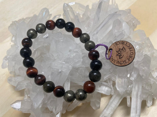 Bracelet pierres "Energie protectrice"